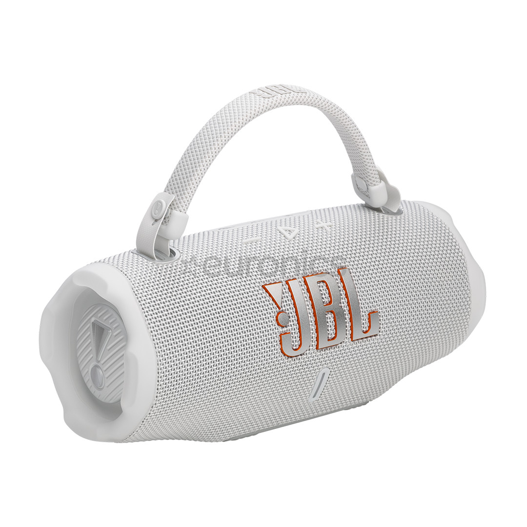 JBL Charge 6, белый - Портативная беспроводная колонка