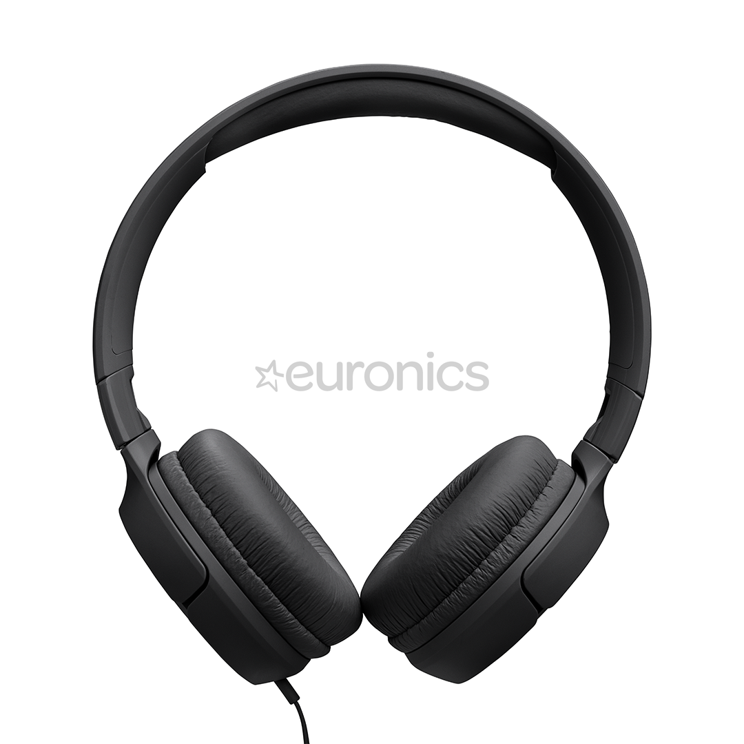 JBL Tune 520C, must - Kõrvapealsed kõrvaklapid