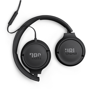 JBL Tune 520C, must - Kõrvapealsed kõrvaklapid