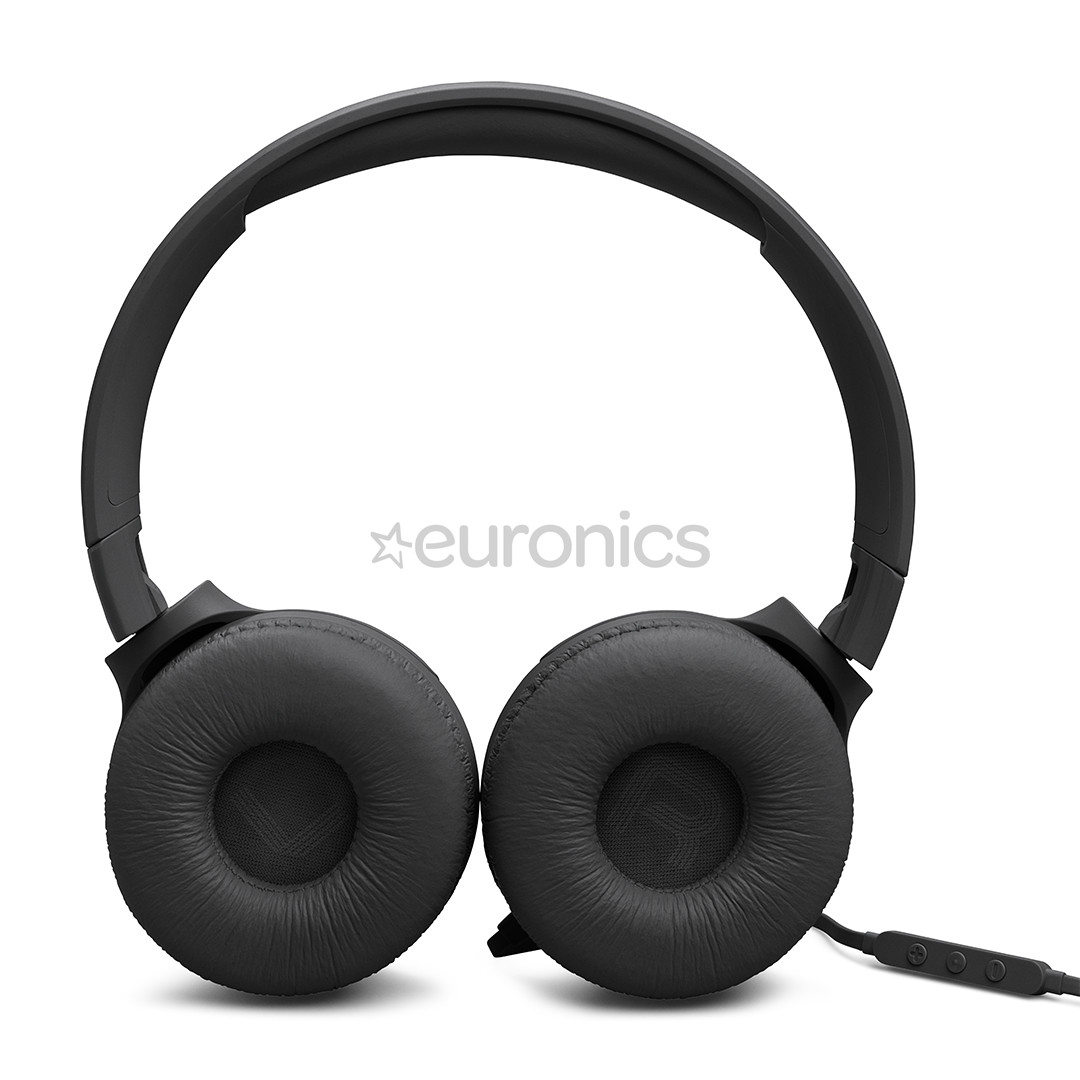 JBL Tune 520C, must - Kõrvapealsed kõrvaklapid