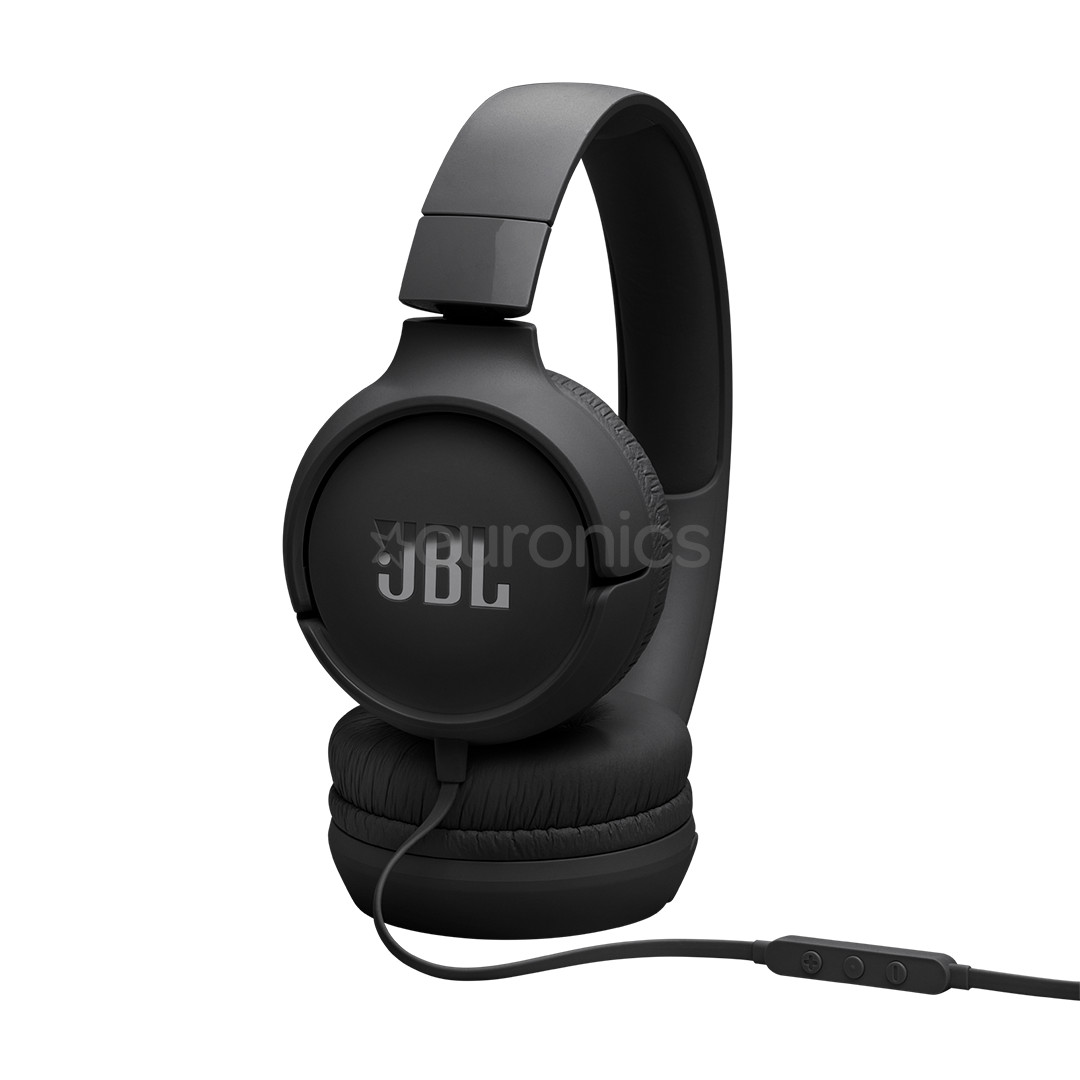 JBL Tune 520C, must - Kõrvapealsed kõrvaklapid