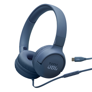 JBL Tune 520C, blue - On-ear Headphones JBLT520CBLU