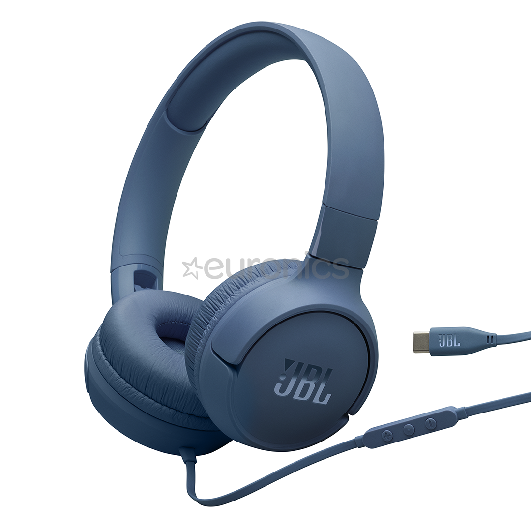 JBL Tune 520C, blue - On-ear Headphones