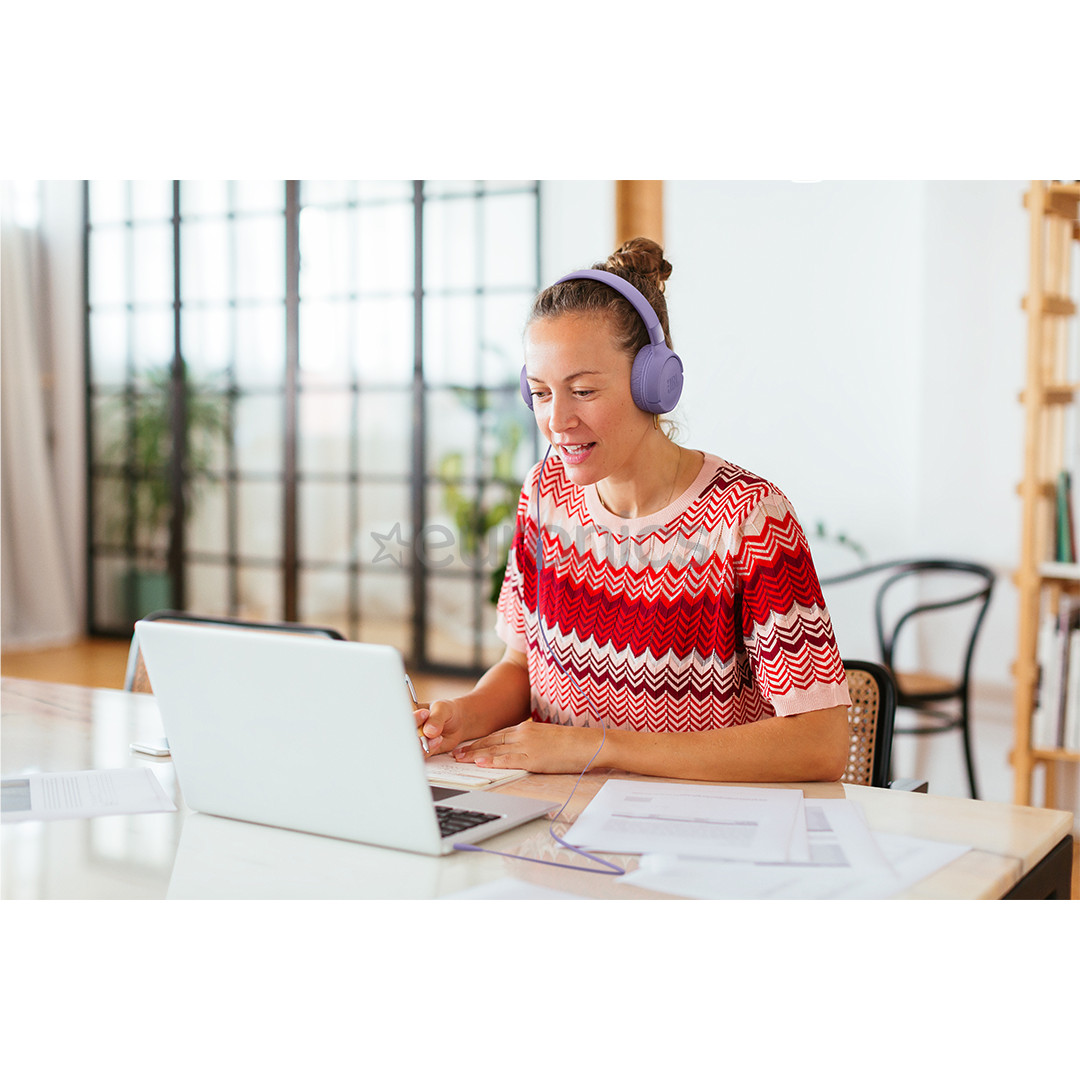 JBL Tune 520C, lilla - Kõrvapealsed kõrvaklapid