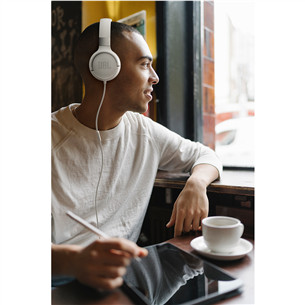 JBL Tune 520C, white - On-ear Headphones