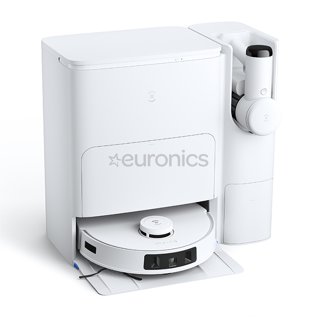 Ecovacs Deebot T30S Combo, сухая и влажная уборка, белый - Робот-пылесос + ручной пылесос