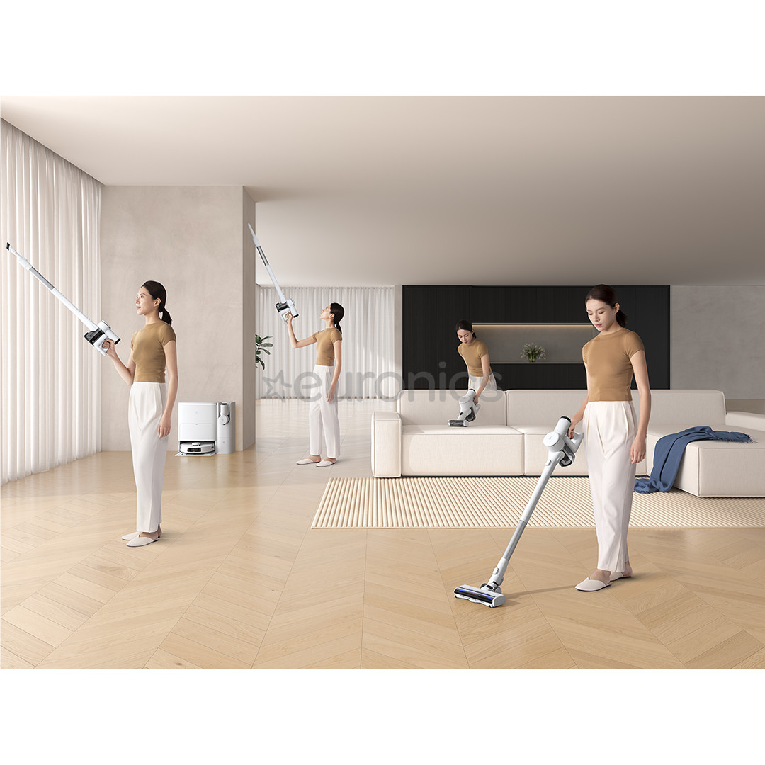 Ecovacs Deebot T30S Combo, сухая и влажная уборка, белый - Робот-пылесос + ручной пылесос