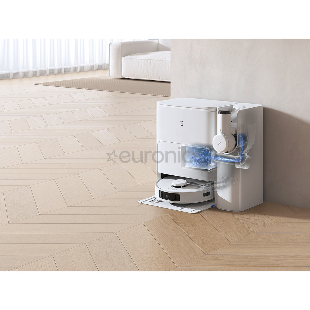 Ecovacs Deebot T30S Combo, сухая и влажная уборка, белый - Робот-пылесос + ручной пылесос