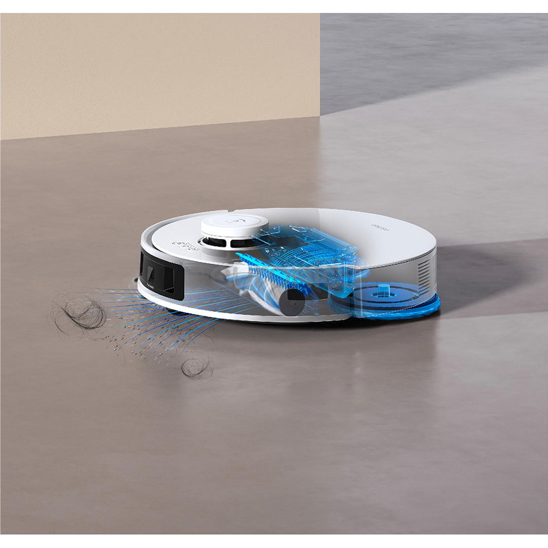 Ecovacs Deebot T30S Combo, сухая и влажная уборка, белый - Робот-пылесос + ручной пылесос
