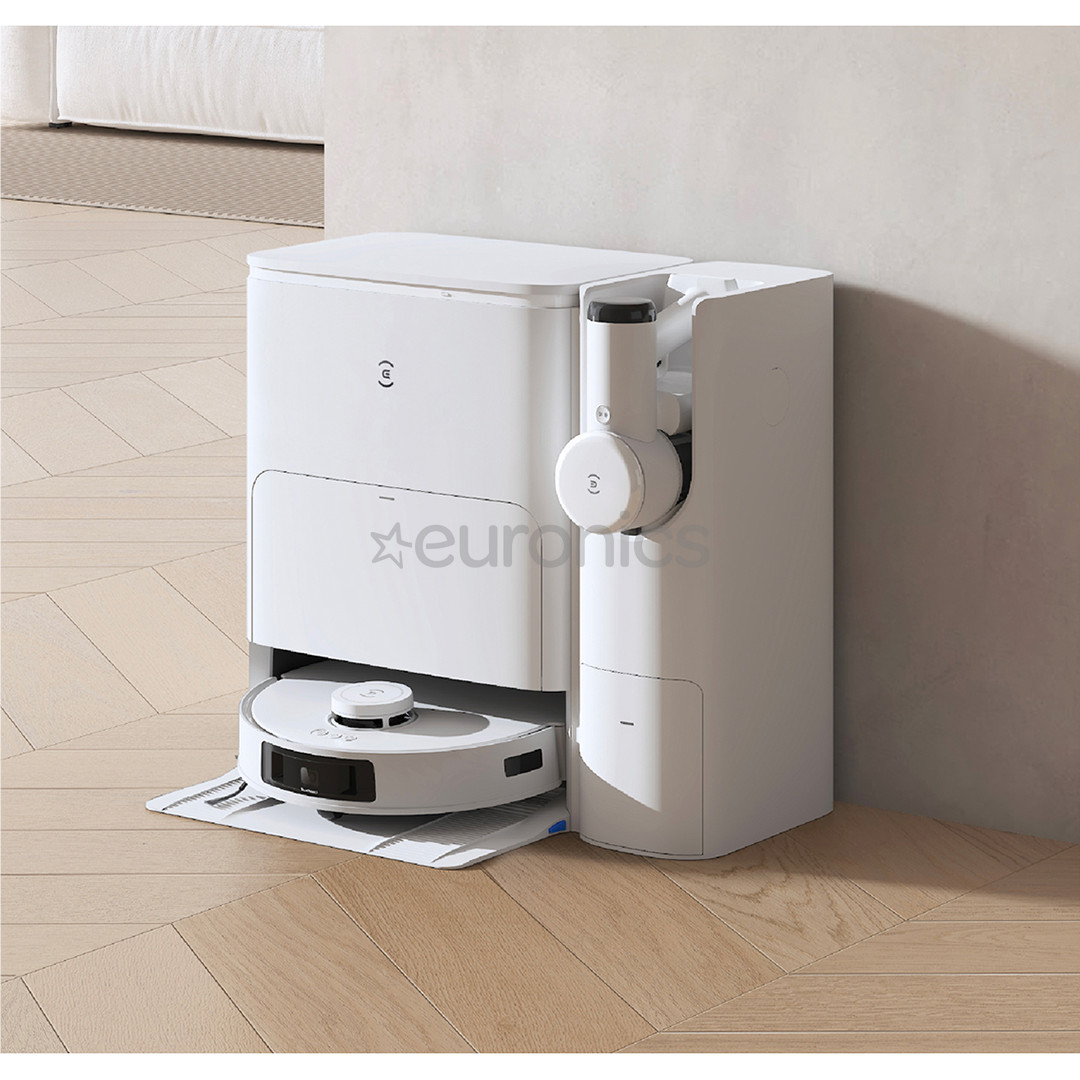 Ecovacs Deebot T30S Combo, сухая и влажная уборка, белый - Робот-пылесос + ручной пылесос