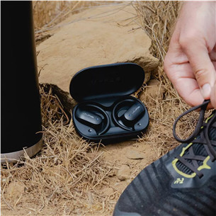 JLab Open Sport, must - Täisjuhtmevabad kõrvaklapid