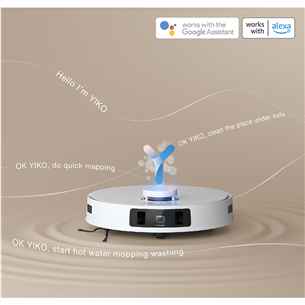 Ecovacs Deebot T30C PRO, сухая и влажная уборка, белый - Робот-пылесос
