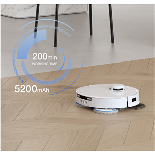 Ecovacs Deebot T30C PRO, сухая и влажная уборка, белый - Робот-пылесос