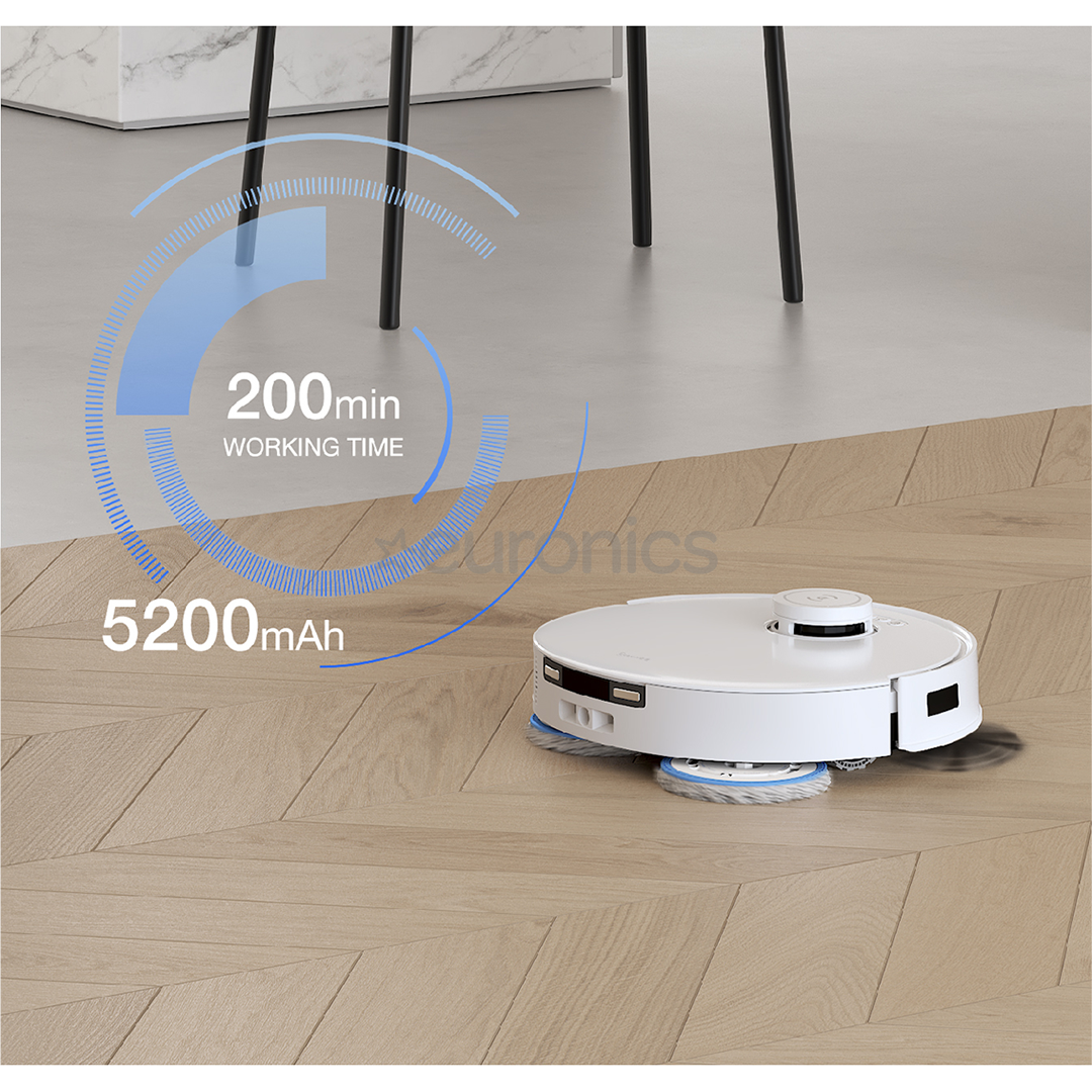 Ecovacs Deebot T30C PRO, сухая и влажная уборка, белый - Робот-пылесос