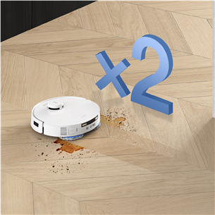 Ecovacs Deebot T30C PRO, сухая и влажная уборка, белый - Робот-пылесос