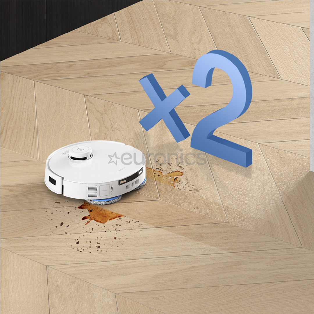 Ecovacs Deebot T30C PRO, сухая и влажная уборка, белый - Робот-пылесос