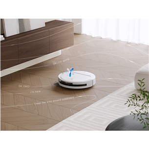 Ecovacs Deebot T50 PRO OMNI, märg- ja kuivpuhastus, valge - Robottolmuimeja