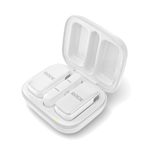 Rode Wireless Micro, USB-C, valge - Juhtmevaba mikrofonisüsteem WIMICROCW