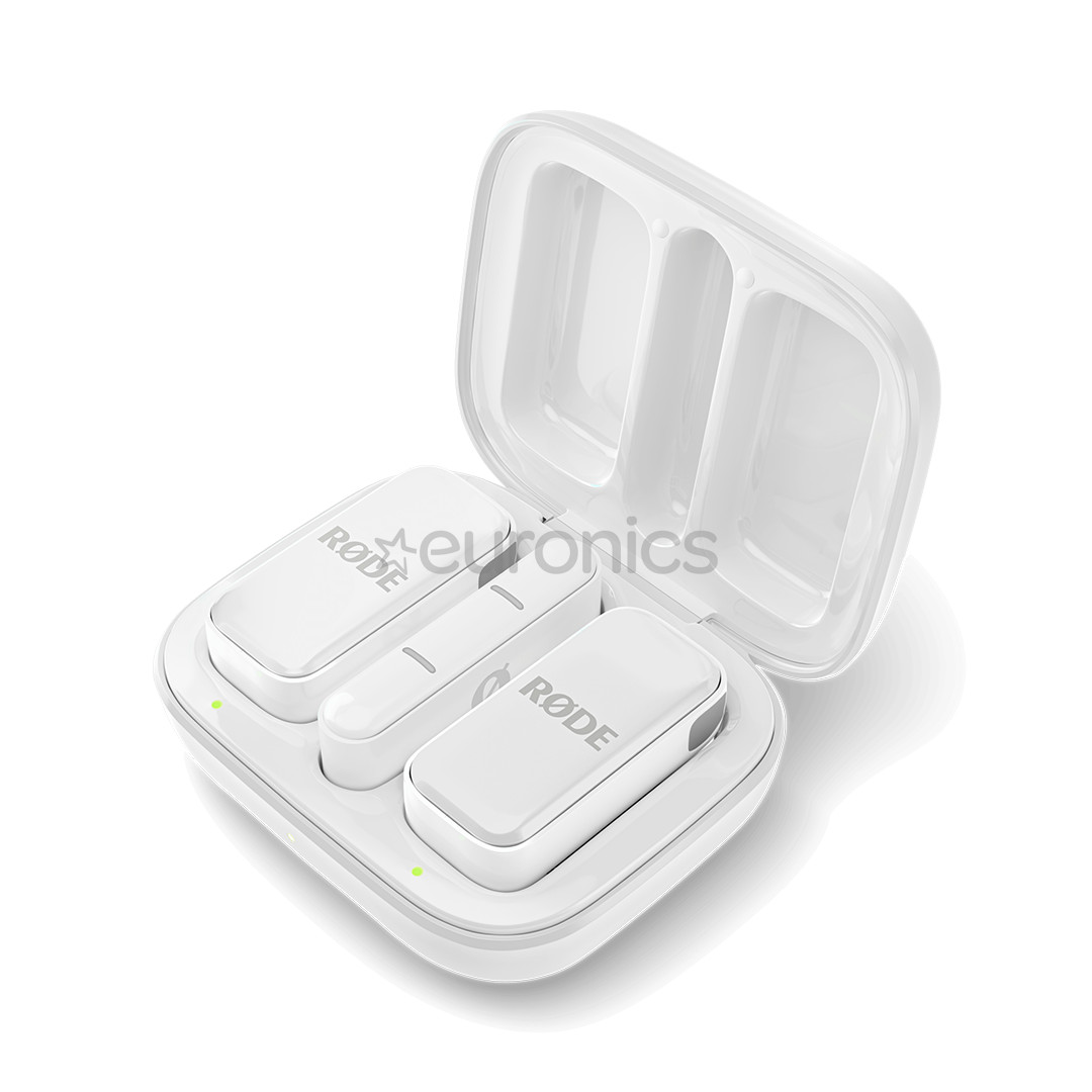 Rode Wireless Micro, USB-C, valge - Juhtmevaba mikrofonisüsteem
