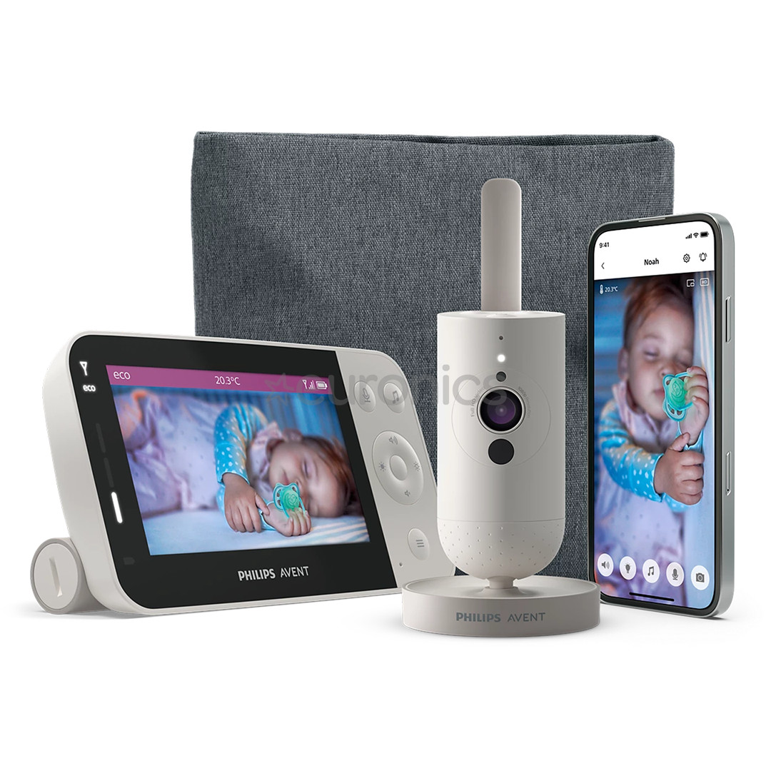 Philips Connected, white - Connected Baby Monitor