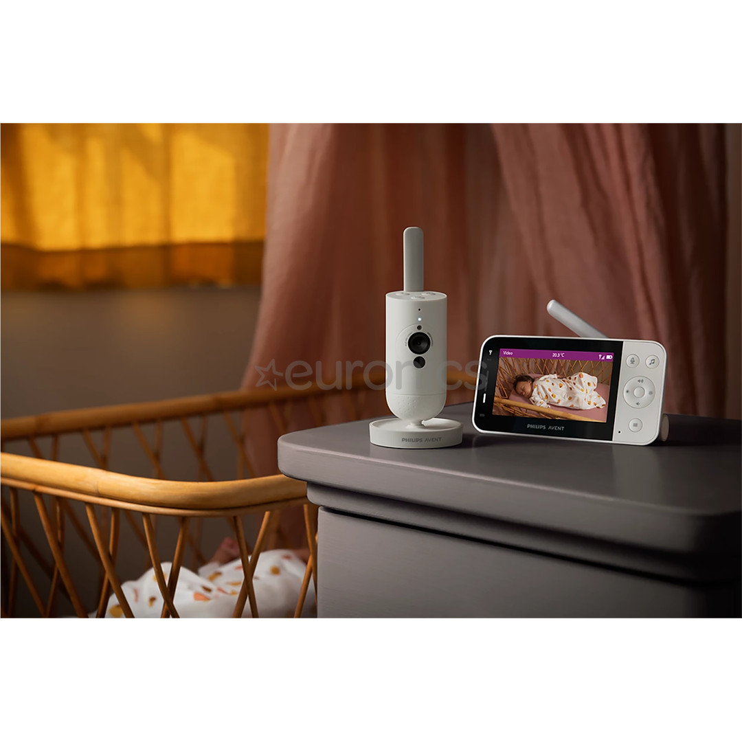 Philips Connected, white - Connected Baby Monitor