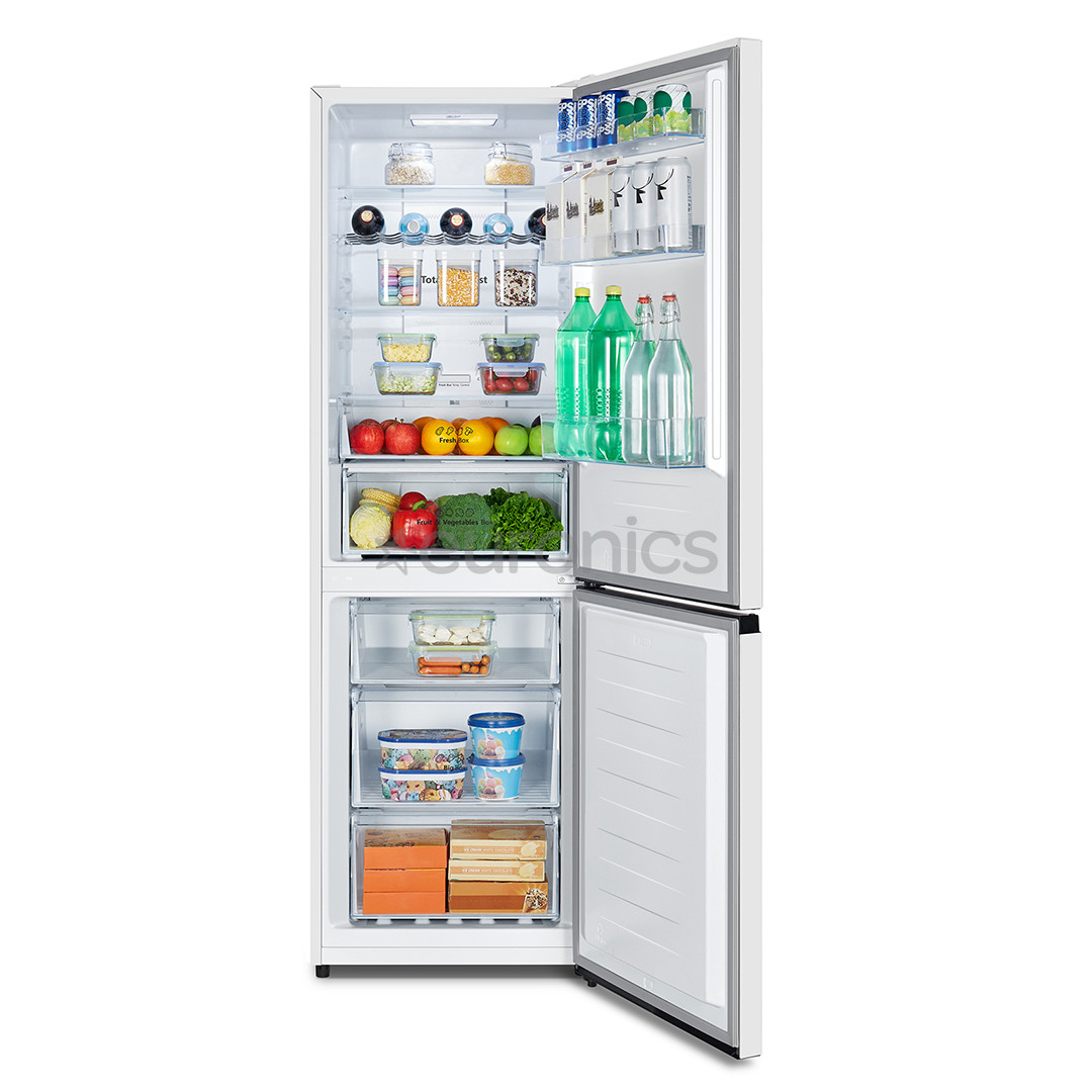 Hisense, NoFrost, 304 L, height 186 cm, white - Refrigerator