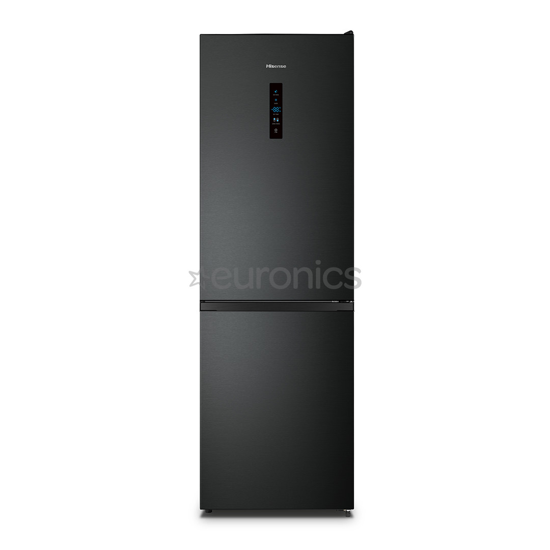Hisense, NoFrost, 304 л, высота 186 см, черный - Холодильник
