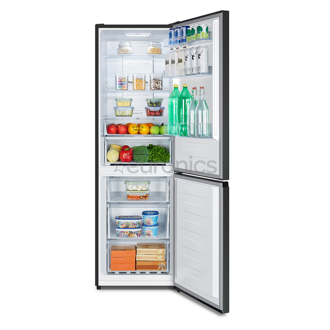 Hisense, NoFrost, 304 л, высота 186 см, черный - Холодильник