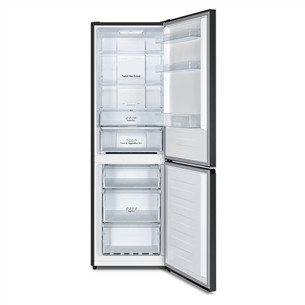 Hisense, NoFrost, 304 л, высота 186 см, черный - Холодильник