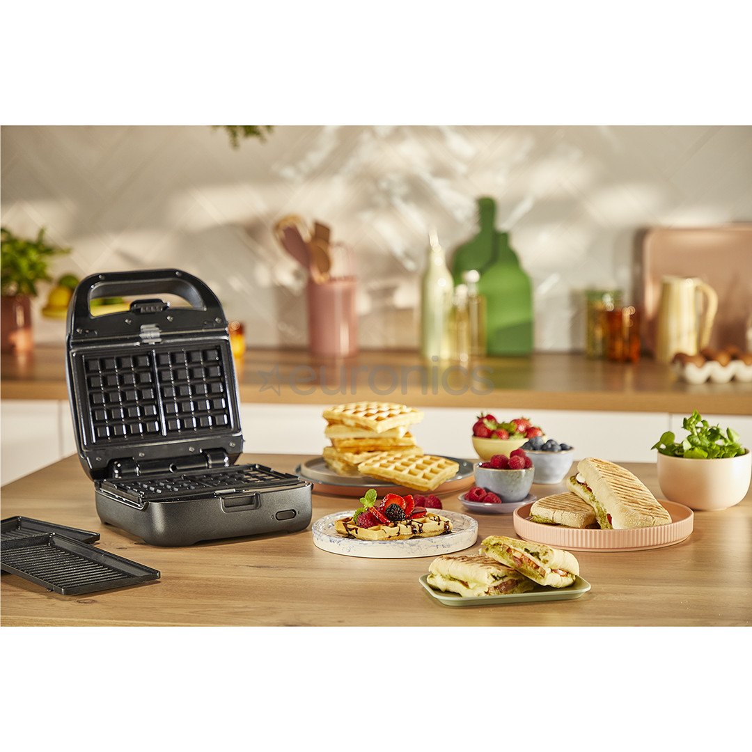 Tefal Snack Colletion, 700 W, black - Sandwich & Waffle Maker