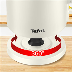 Tefal Thermo Protect, 1500 W, beige - Kettle