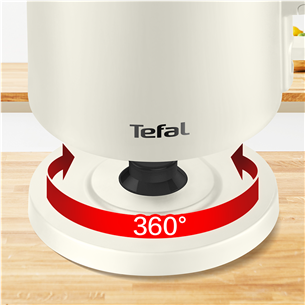 Tefal Thermo Protect, 1500 Вт, бежевый - Чайник