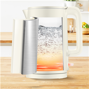 Tefal Thermo Protect, 1500 Вт, бежевый - Чайник