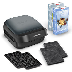 Tefal Snack Colletion, 700 W, black - Sandwich & Waffle Maker SW862BF0