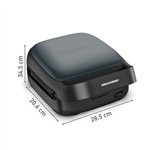 Tefal Snack Colletion, 700 W, black - Sandwich & Waffle Maker