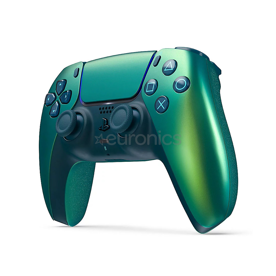 Sony DualSense, PlayStation 5, pärlmutter, roheline - Mängupult