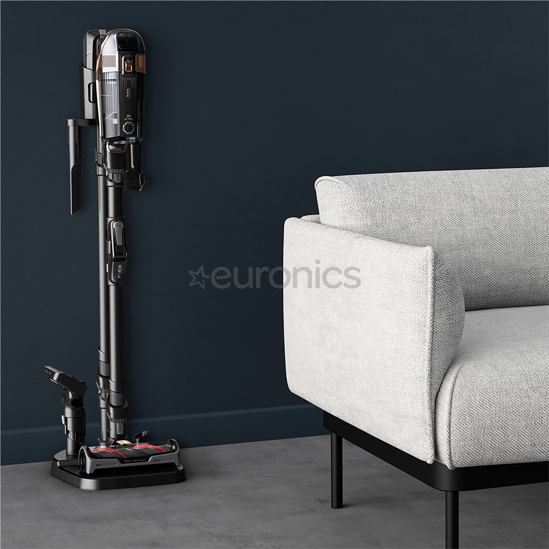 Tefal X-Force Flex 15.60 Aqua, черный/золотистый - Беспроводной пылесос