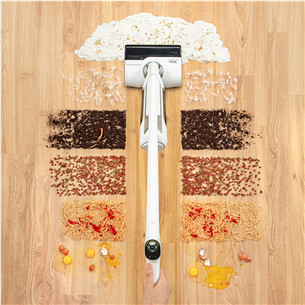 Tefal X-Clean 10, влажная уборка, белый - Беспроводной пылесос для твердых полов