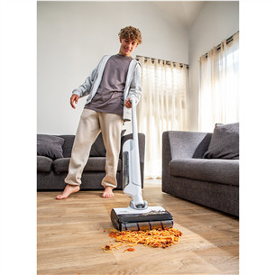 Tefal X-Clean 10, влажная уборка, белый - Беспроводной пылесос для твердых полов