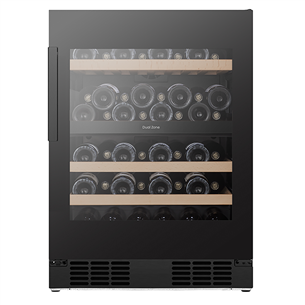 Hisense, 46 pudelit, kõrgus 82 cm, must - Veinikülmik RW3N122GSLF