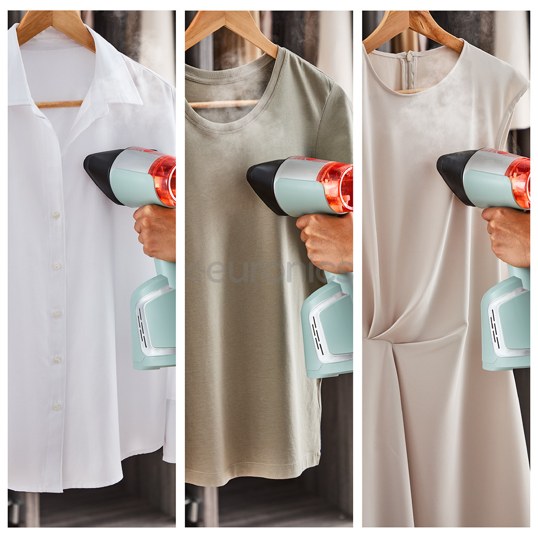 Tefal AeroSteam, 1400 Вт, сине-зеленый - Ручной отпариватель