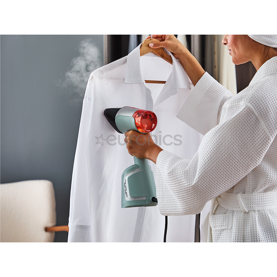 Tefal AeroSteam, 1400 Вт, сине-зеленый - Ручной отпариватель