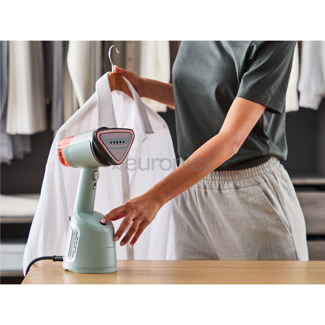 Tefal AeroSteam, 1400 Вт, сине-зеленый - Ручной отпариватель