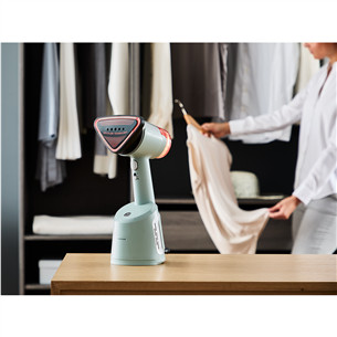 Tefal AeroSteam, 1400 Вт, сине-зеленый - Ручной отпариватель