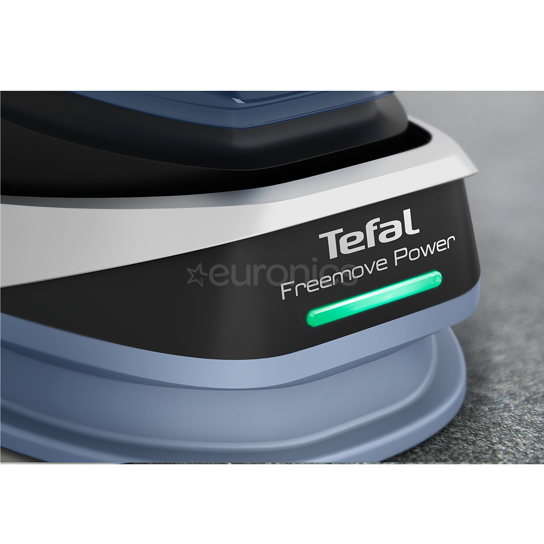 Tefal Freemove Power, 2600 W, blue/black - Cordless steam iron