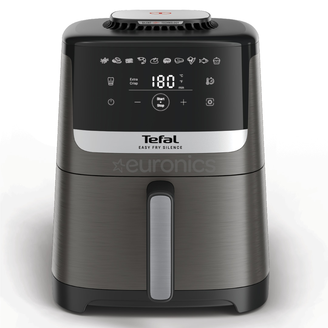 Tefal Easy Fry Silence, 1670 W, 5 L, hall - Kuumaõhufritüür