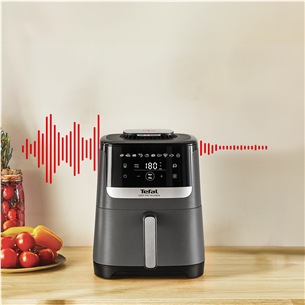 Tefal Easy Fry Silence, 1670 W, 5 L, hall - Kuumaõhufritüür
