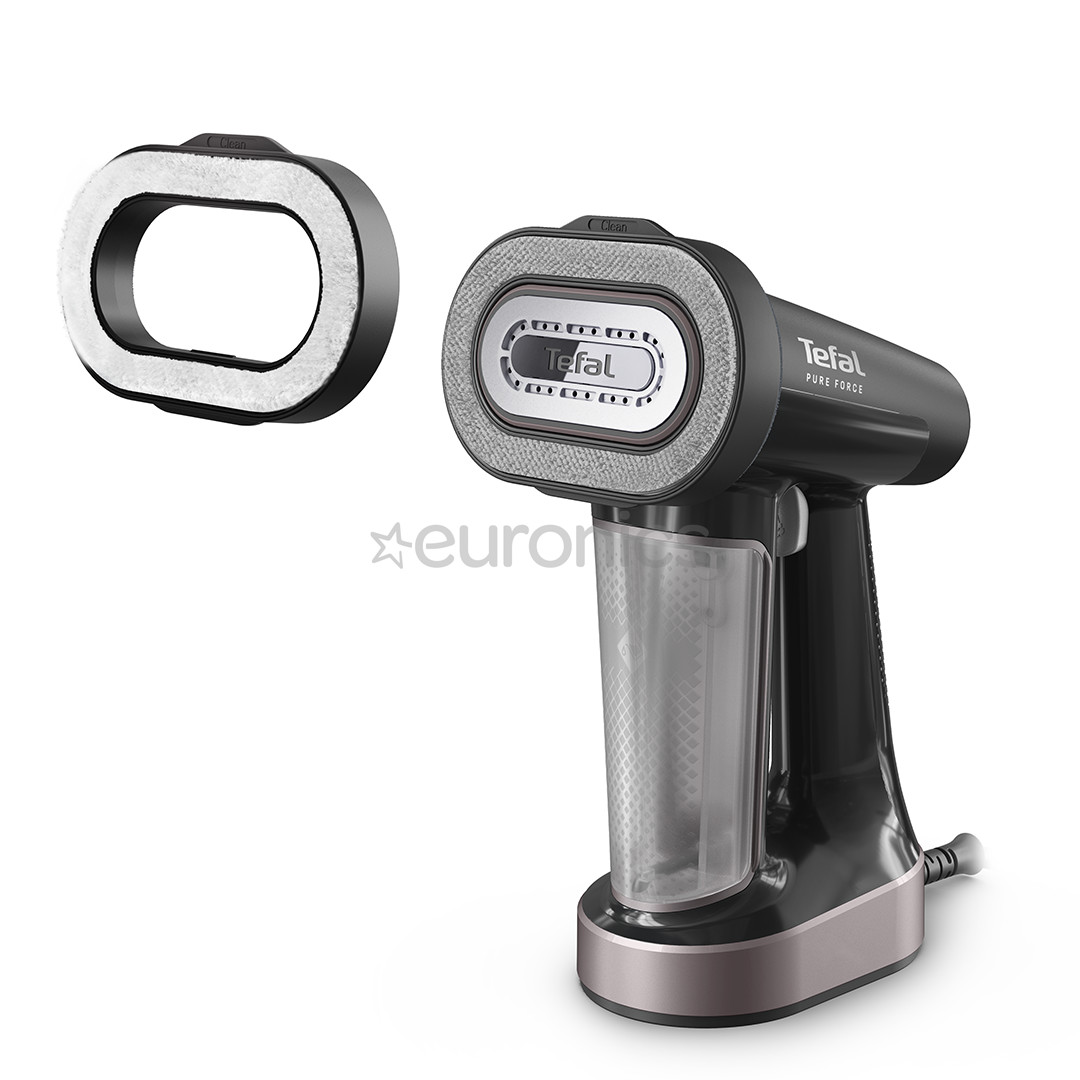 Tefal Pure Force, 3-in-1, 1800 W, black/pink - Clothing steamer