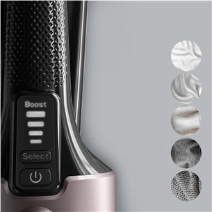 Tefal Pure Force, 3-in-1, 1800 W, black/pink - Clothing steamer