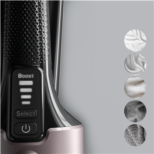 Tefal Pure Force, 3-in-1, 1800 W, black/pink - Garment steamer